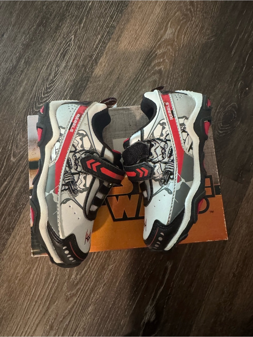 Toddler Star Wars Storm Trooper Sneakers - Size 8